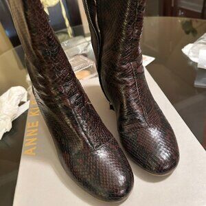 Anne Klein AKSMITH Brown Boots, size 8.5